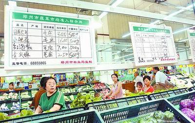 從公示牌到標價牌 食用農產品批發市場的價格透明化轉型