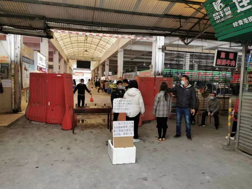 西樵鎮加強農貿市場防疫管理，確保食用農產品批發安全